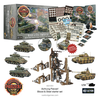 Achtung Panzer! Blood & Steel Starter Set - EN