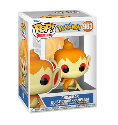 Funko POP Games: Pokemon- Chimchar (EMEA)