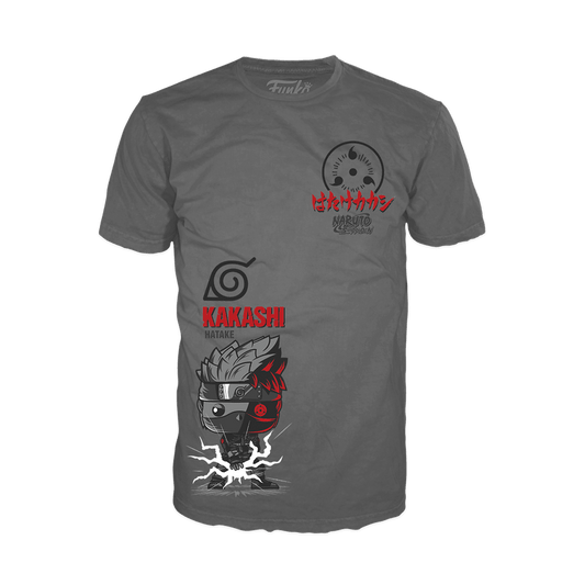 Funko POP Tee: Naruto - Kakashi Split