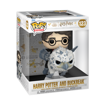 Funko POP Rides DLX: HP POA - Harry & Buckbeak