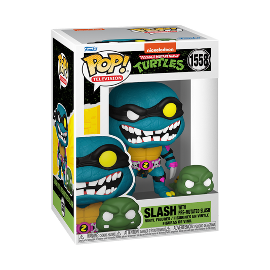 Funko POP POP&Buddy: TMNT S4 – Slash & Pre-mutated