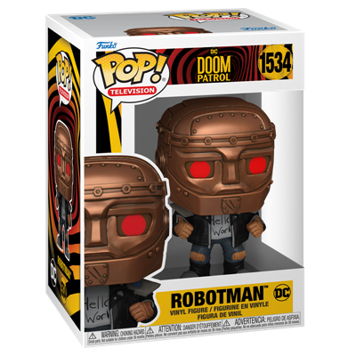 Funko POP TV: Doom Patrol - Robotman Figur