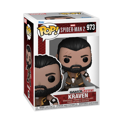 Funko POP Games: Spider-Man 2 - KRAVEN Figur