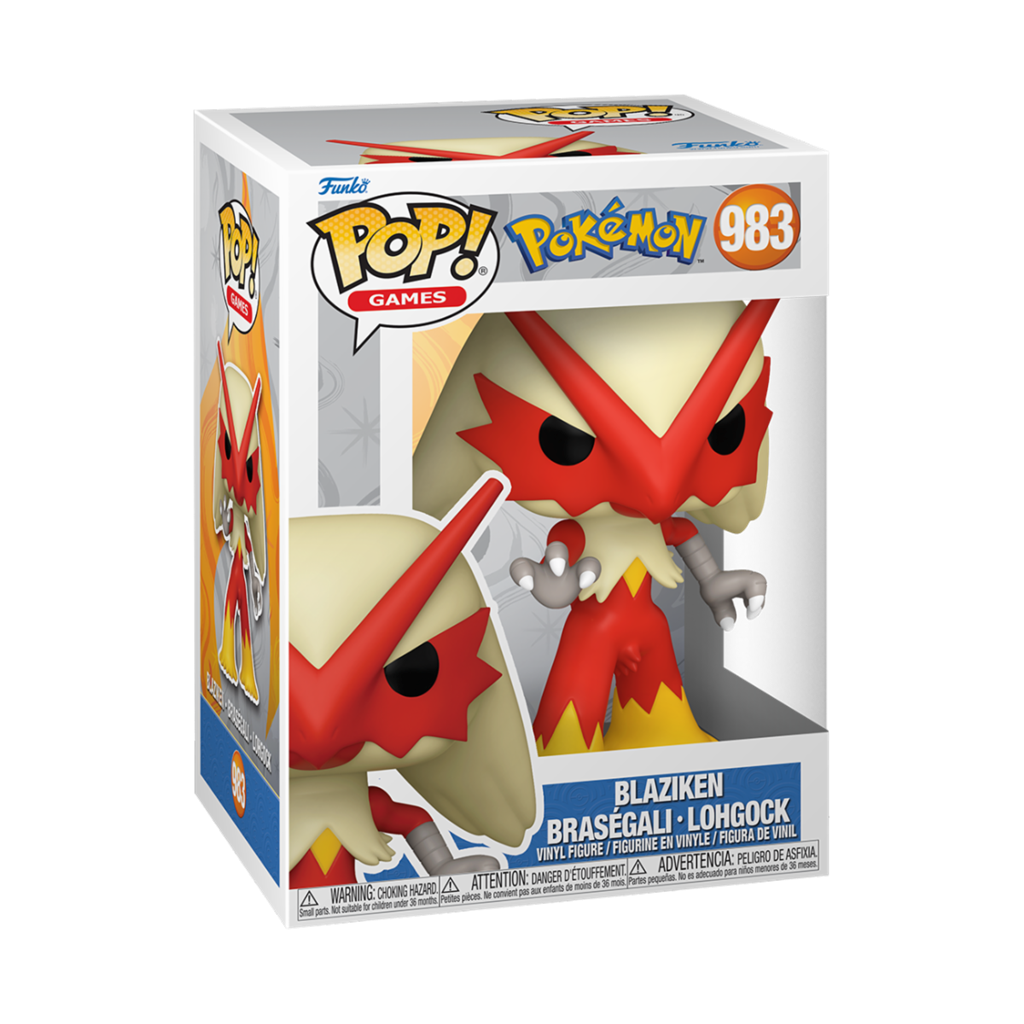 Funko POP Games: Pokemon - Blaziken Figur