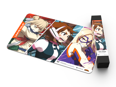 My Hero Academia CCG: Girl Power - Ochaco/Mt. Lady/Toga Playmat