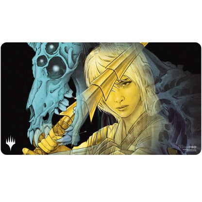 UP - Duskmourn Playmat Alt Art Key Character Mythic 1 for Magic: The Gathering