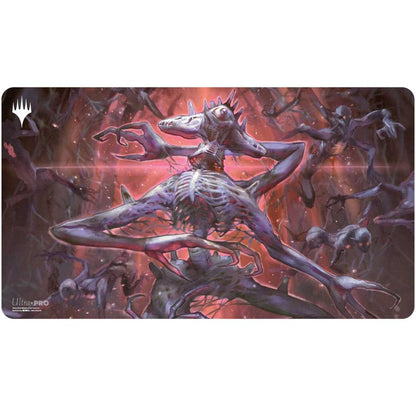 UP - Duskmourn Playmat Mythic Cycle Black for Magic: The Gathering