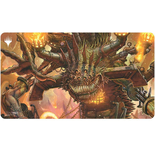 UP - Duskmourn Playmat Mythic Cycle Red for Magic: The Gathering