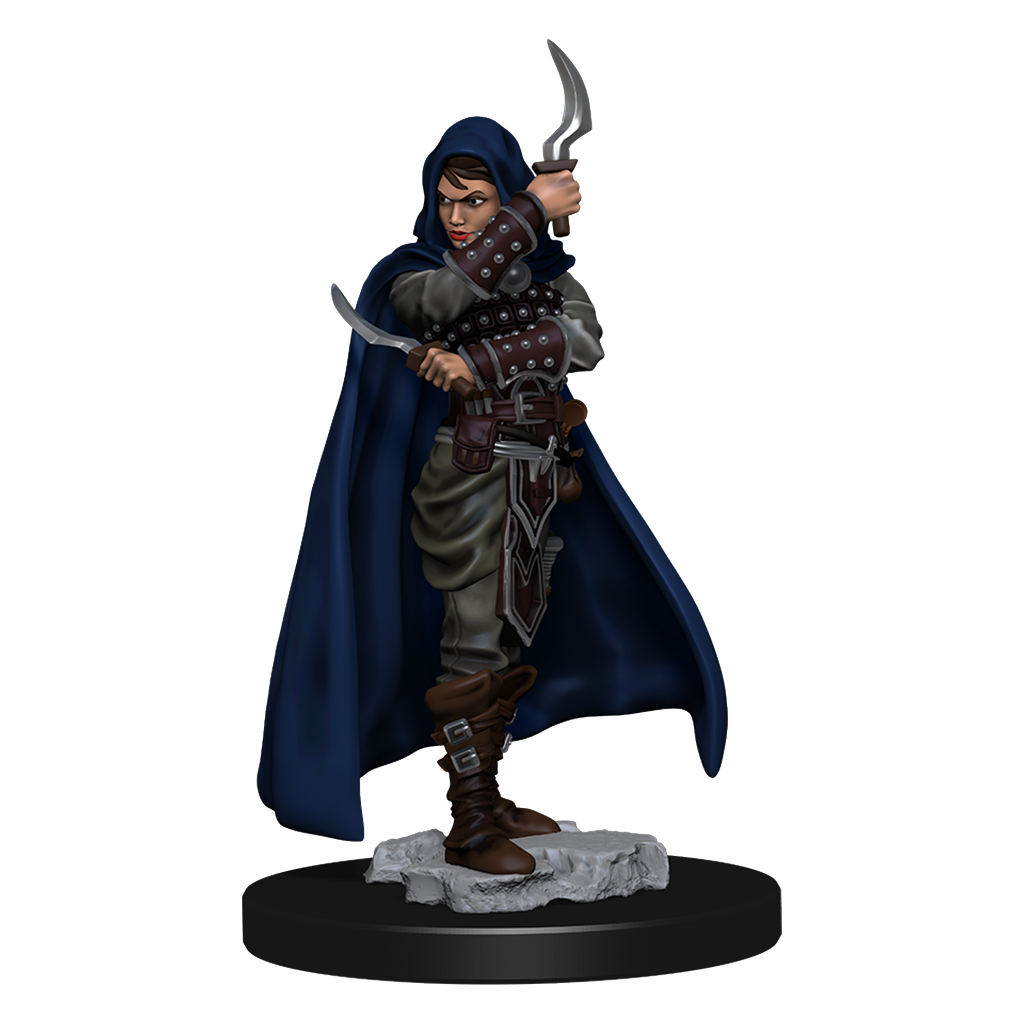 Pathfinder Battles: Premium Painted Figur - Human Rogue Female - EN