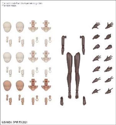 30Ms Option Body Parts Arm Parts & Leg Parts [Brown]