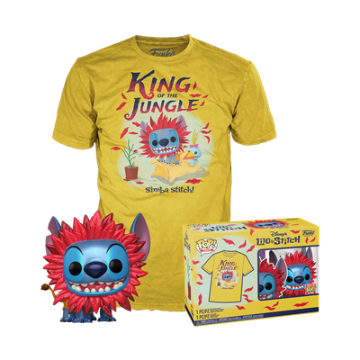 Funko POP POP&Tee: Stitch Costume - Simba