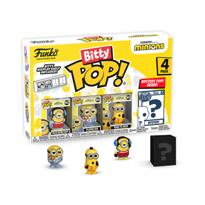 Funko Bitty POP Minions - Roller Skating Stuart 4PK