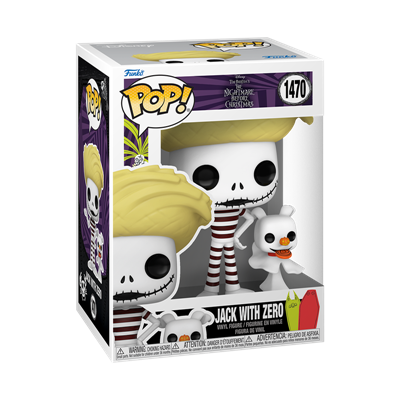 Funko POP POP&Buddy: The Nightmare Before Christmas - Jack w/Zero (Beach)