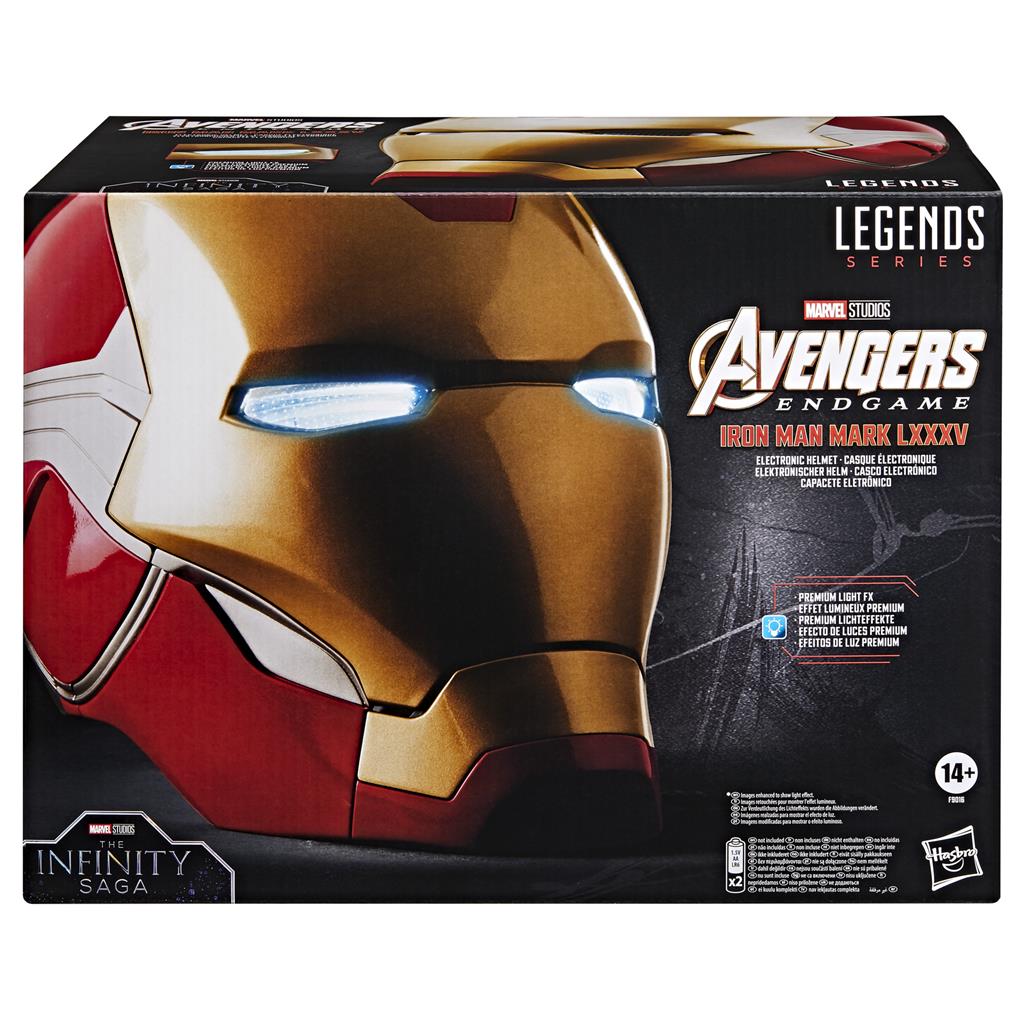 Marvel Legends Iron Man Premium Elektronisk Hjälm