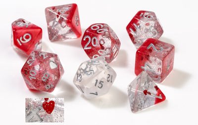 Sirius Dice - Dice Set - Hearts