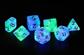 Sirius Dice - Dice Set - Peacock Glowworm