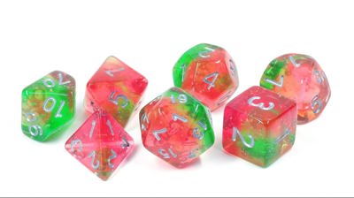 Sirius Dice - Dice Set - Lotus Glowworm