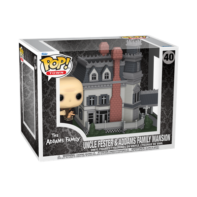 Funko POP Town: AFC - Addams Home med Onkel Fester