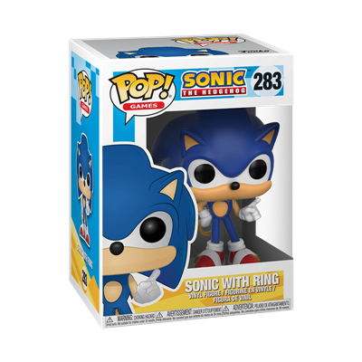 Funko POP Games: Sonic - Sonic w/Ring