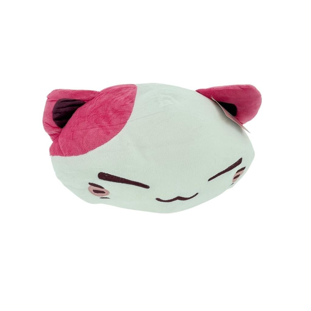 Nemu Neko - weiße Neko mit pinken Ohren - 20cm Gosedjur