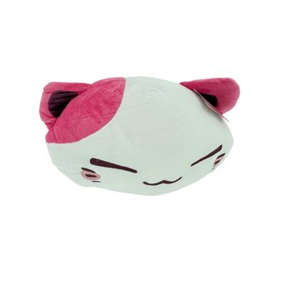 Nemu Neko - weiße Neko mit pinken Ohren - 35cm Gosedjur