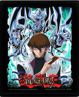 Yu-Gi-Oh! - Kaiba - 26x20 3D Rahmenbild