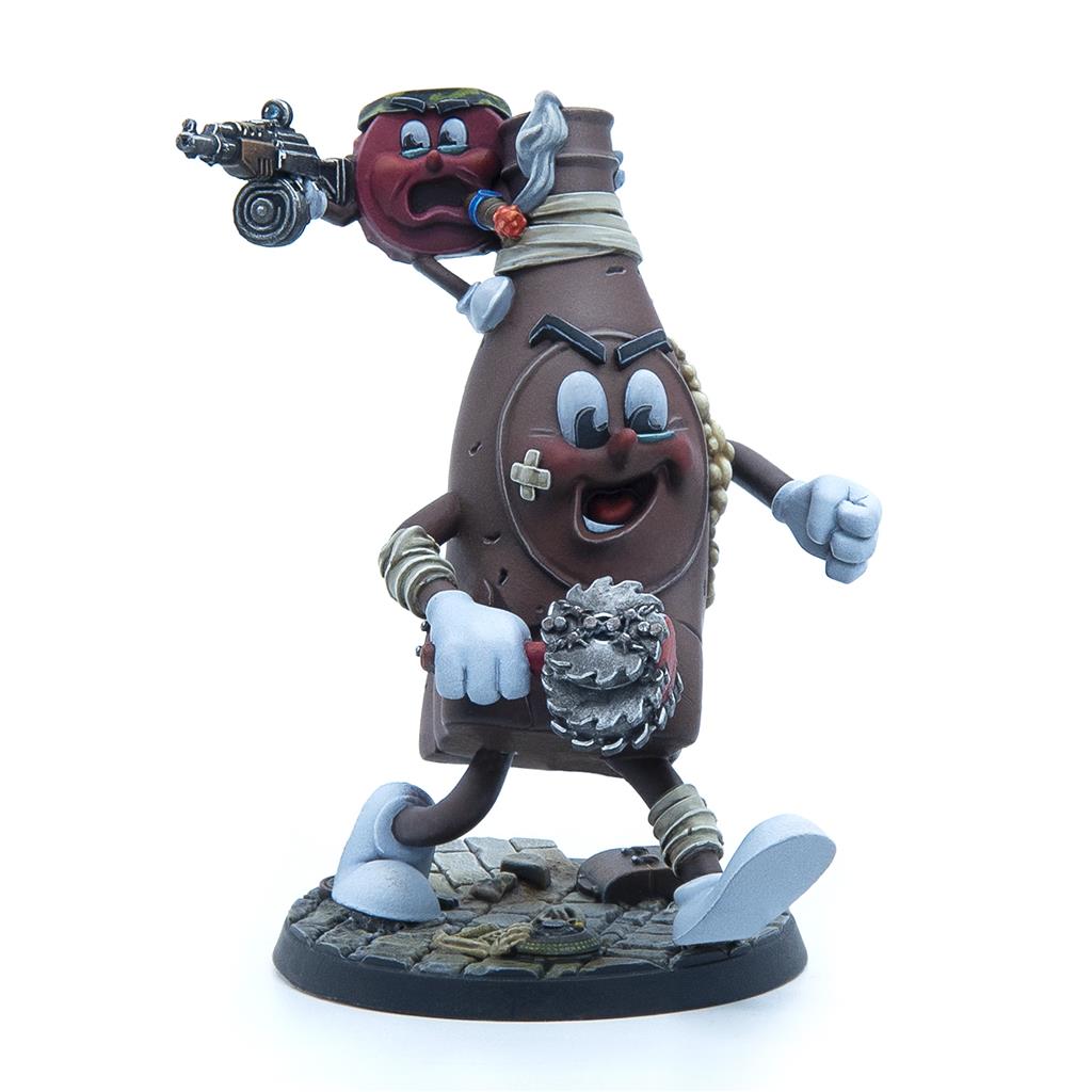 Fallout: Miniatures - flaska and Kepspy