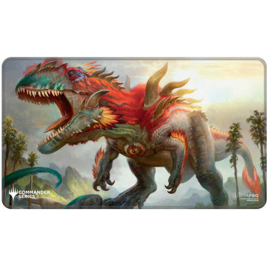 UP - Magic the gathering Commander Series 4 - 3 Color Shard Q4 2024 Stitched Edge Playmat Gishath