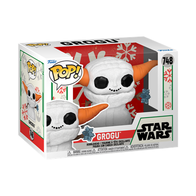 Funko POP Star Wars: Mando HLDY - Grogu SNWMN