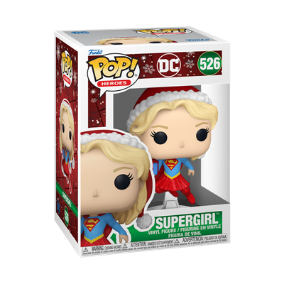 Funko POP Heroes: Holiday '24 – Supergirl with gift