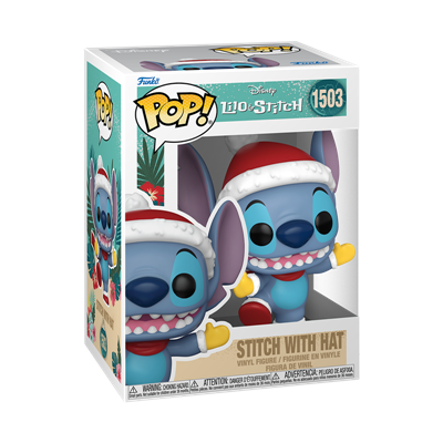 Funko POP Disney: Stitch HLDY – Stitch w/Hat