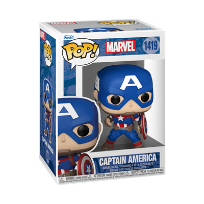 Funko POP Marvel: Marvel New Classics - Captain America