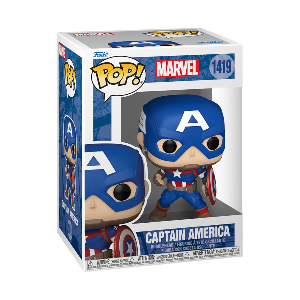 Funko POP Marvel: Marvel New Classics - Captain America