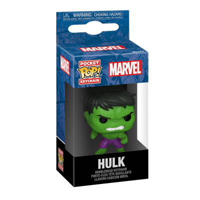 Funko POP Nyckelring: Marvel New Classics - Hulk