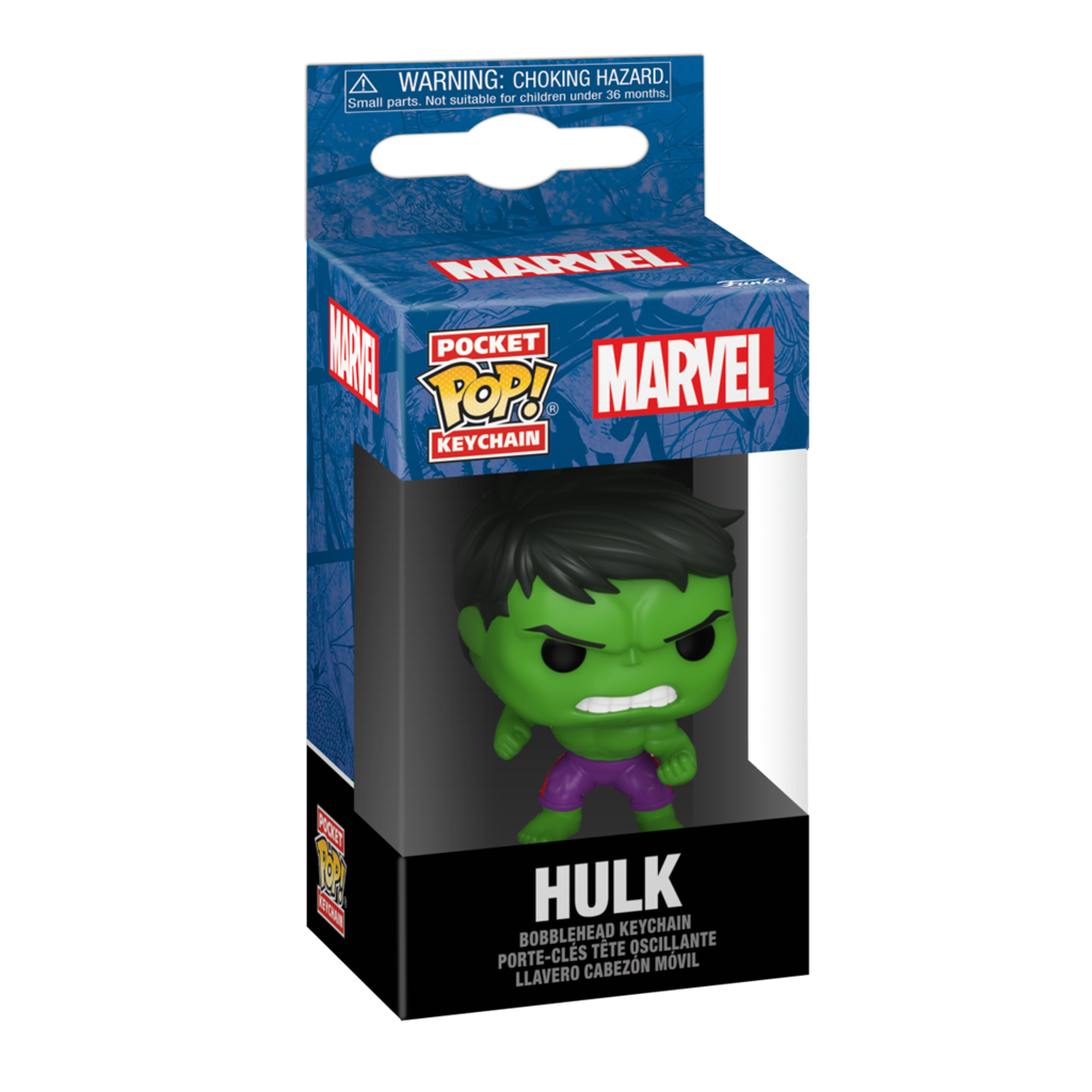 Funko POP Nyckelring: Marvel New Classics - Hulk