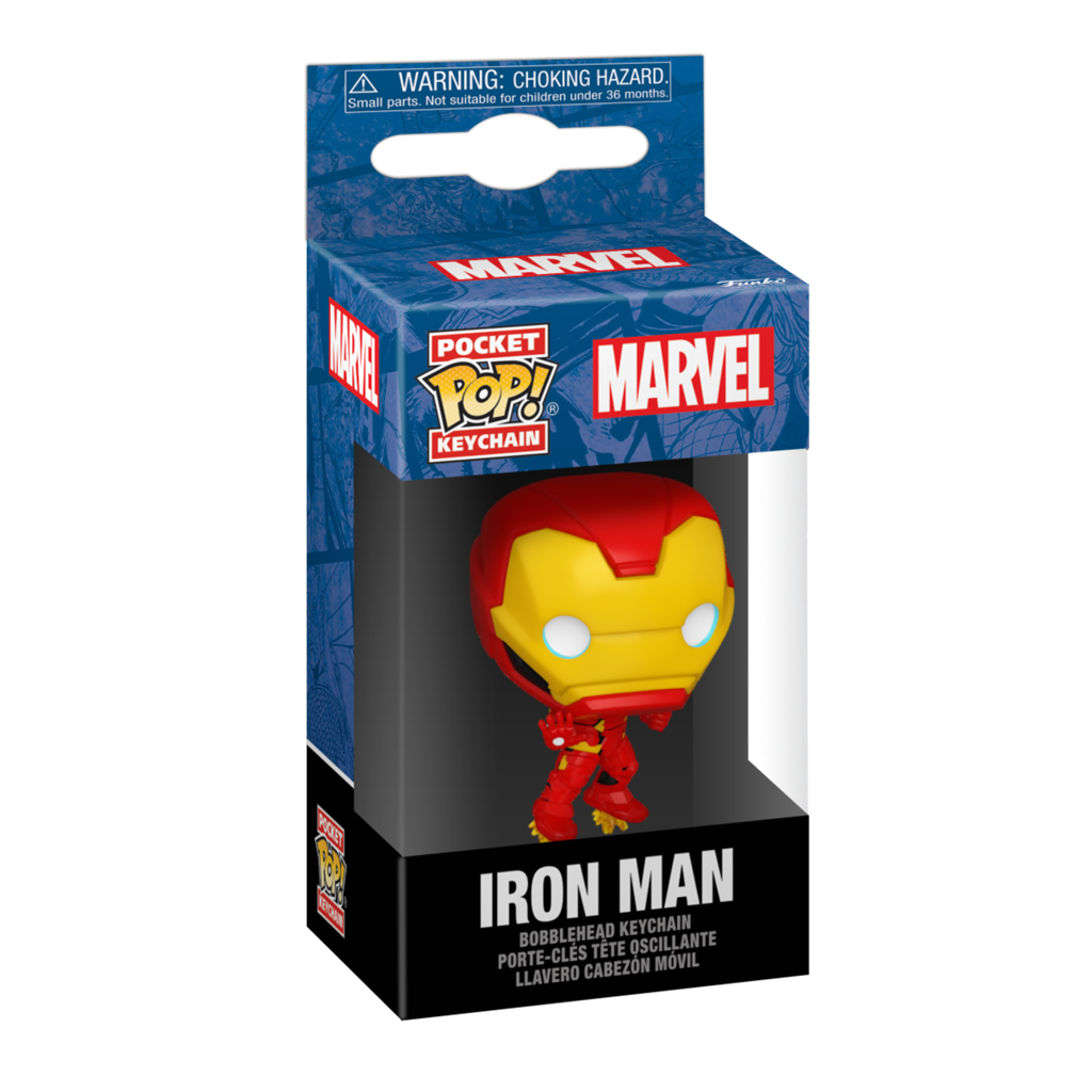 Funko POP Nyckelring: Marvel New Classics - Iron Man