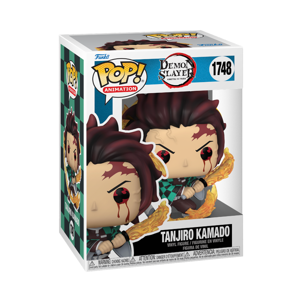 Funko POP Animation: DS - Tanjiro (Sun Breathing) Figur