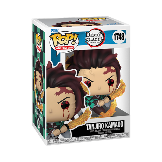 Funko POP Animation: DS - Tanjiro (Sun Breathing) Figur