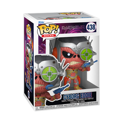 Funko POP Rocks: Iron Maiden - Cyborg Figur