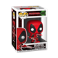 Funko POP Marvel: Holiday - Deadpool w/ Candy Canes