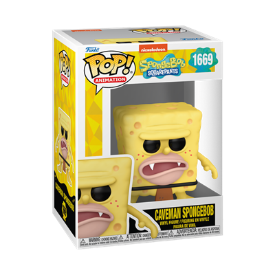 Funko POP Animation: SBS 25th - Caveman Svampbob Fyrkant