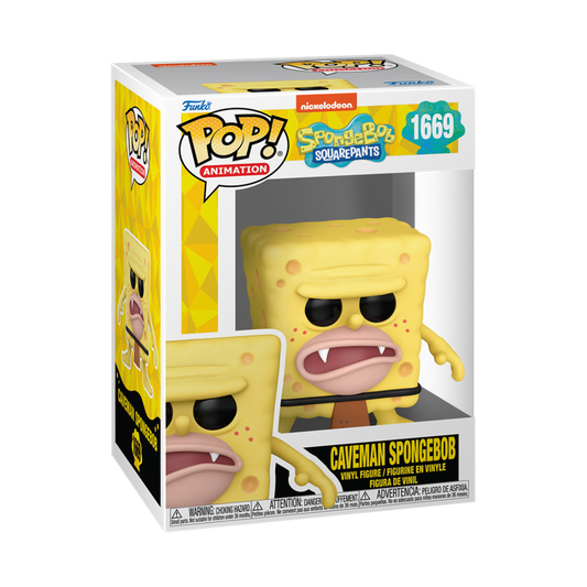 Funko POP Animation: Caveman Spongebob - 25th Anniversary