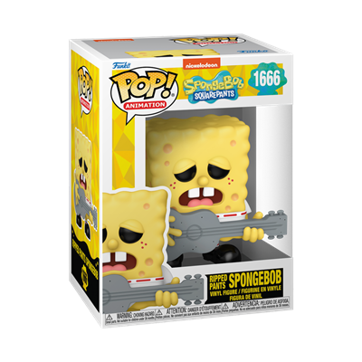 Funko POP Animation: SBS 25th - Ripped Pants Svampbob Fyrkant