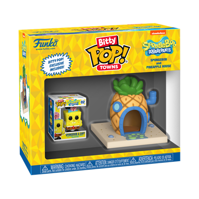 Funko Bitty POP Town: Svampbob Fyrkant - Svampbob Fyrkant at Home