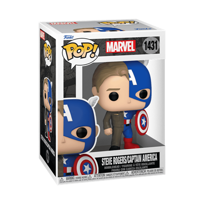 Funko POP Marvel: Split - Captain A/Steve R