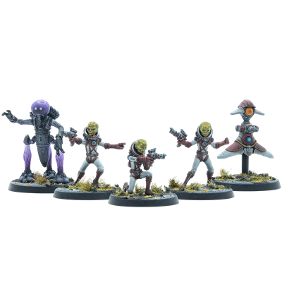 Fallout: Miniatures - Zetans - Invaders from Beyond - EN