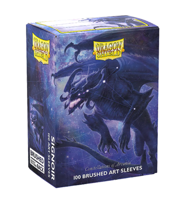 Dragon Shield Brushed Art Sleeves - Constellations Signoir (100 Sleeves)