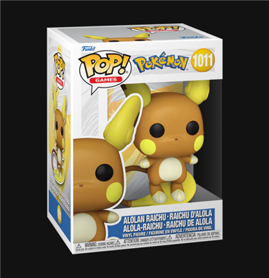 Funko POP Pokémon - Raichu (Alolan) Samlarfigur