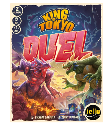 King of Tokyo: Duel - Strategiskt Tärningsspel för Två Spelare