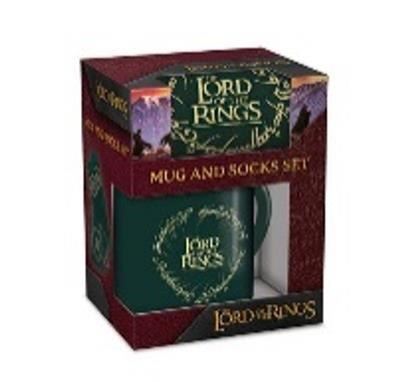 Lord Of The Rings (Logo) Mugg & Sock Set